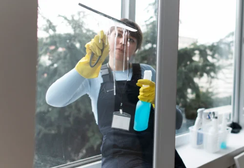 Nettoyage de vitres intérieures et extérieures à Migé